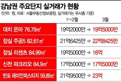 "하락장은 급매물 착시현상"…느긋한 강남 집주인