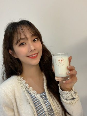 밀크어트 홍보대사 오영주, 면역력 강화를 위한 우유 한잔 추천 