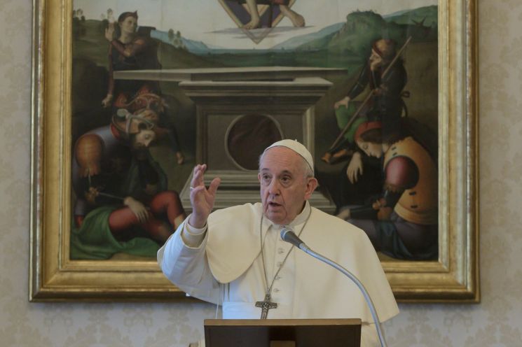 프란치스코 교황, "오늘은 우리 모두에게 눈물의 일요일"