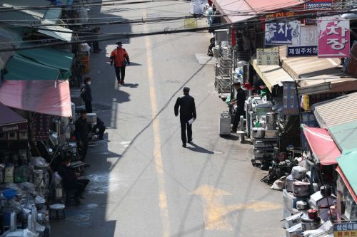 [포토]썰렁한 주방거리 