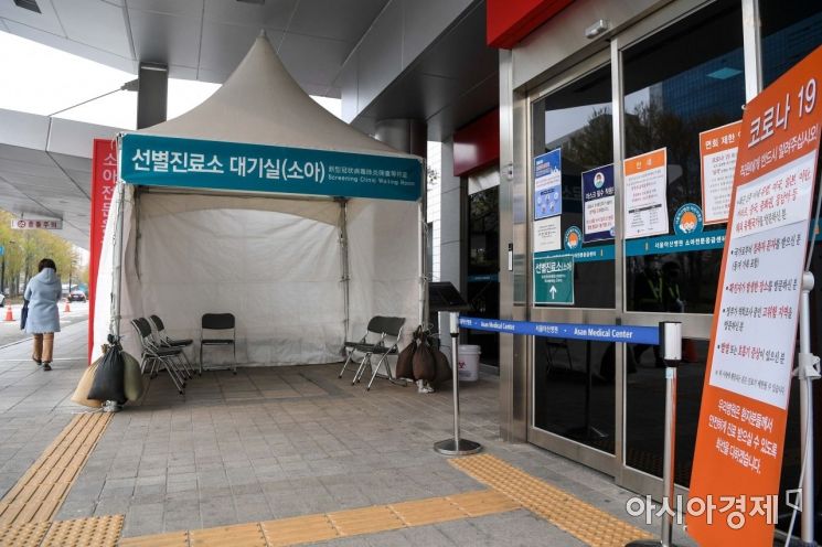 [포토]서울아산병원 소아전문응급센터 출입 통제