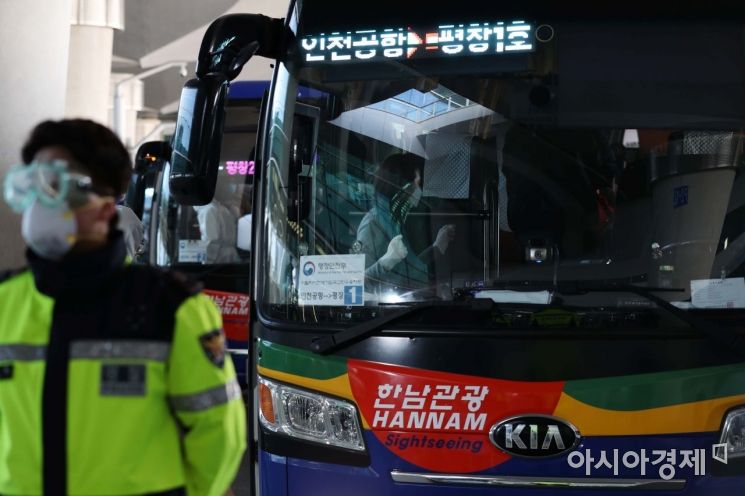 [포토]이탈리아에서 마침내 고국으로 