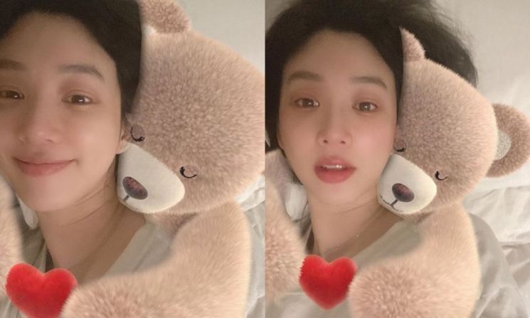 곰돌이가 안아주고 나비가 날아다니는 스타들의 셀카 어플