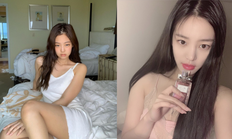 사진=제니, 이유비 인스타그램