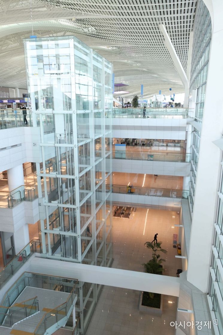 [포토]공항 한산 