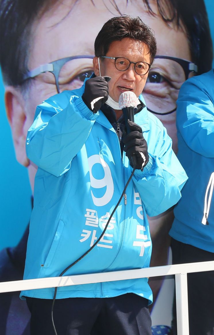 민병두 "3주간 선거운동으로 명예회복" 장경태 지지선언…동대문을 양자구도로