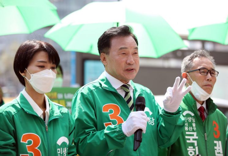 손학규 “안철수당, 미래통합당 2중대…절대 찍으면 안 돼”