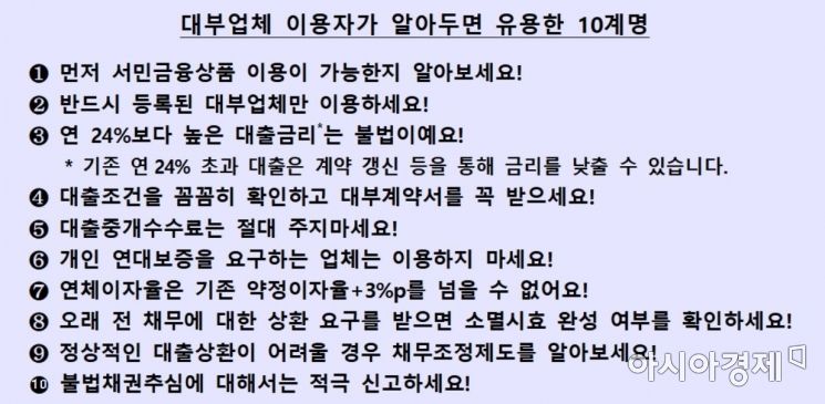 [금융에세이]‘최후의 보루’ 대부업체 찾기 전 꼭 보세요