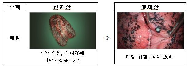 "이래도 피우시겠습니까?"…담뱃갑 경고문, 간결해진다