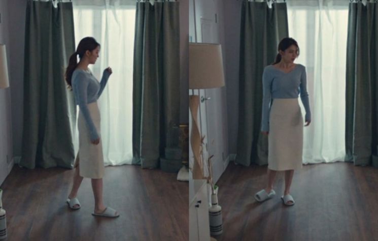 한소희가 니트를 소화하는 방법