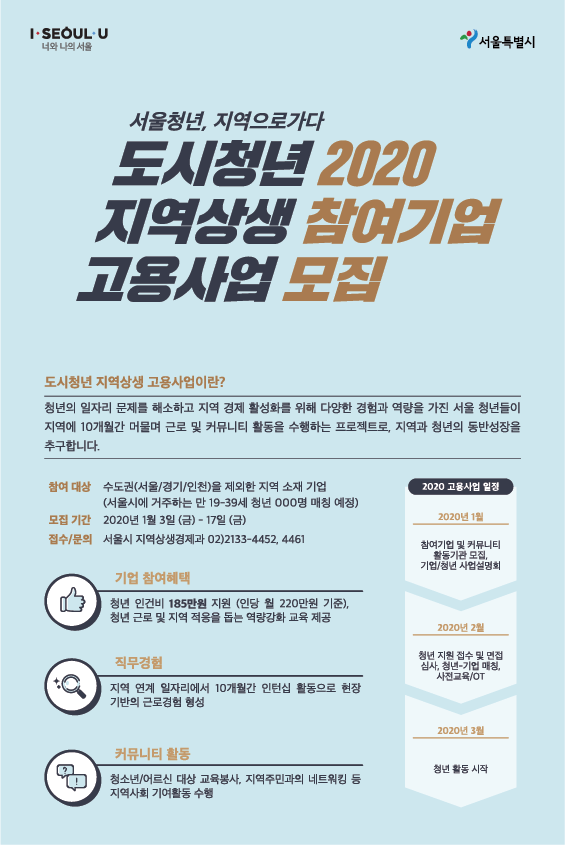 서울시-현대백화점그룹, 청년 지역살이·지역기업 판로 지원