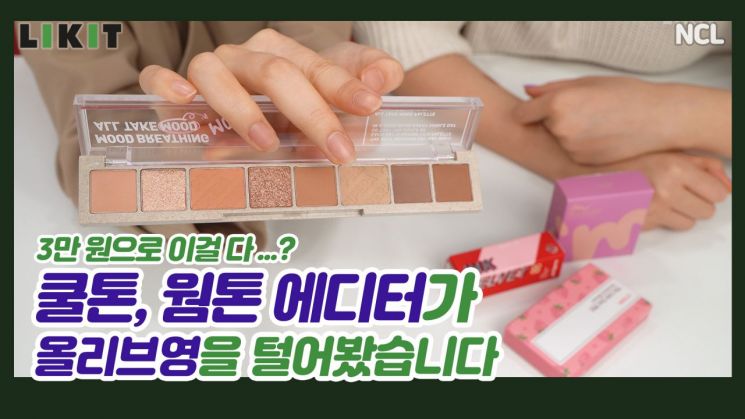 쿨톤, 웜톤 에디터들의 언박싱부터 발색까지♥