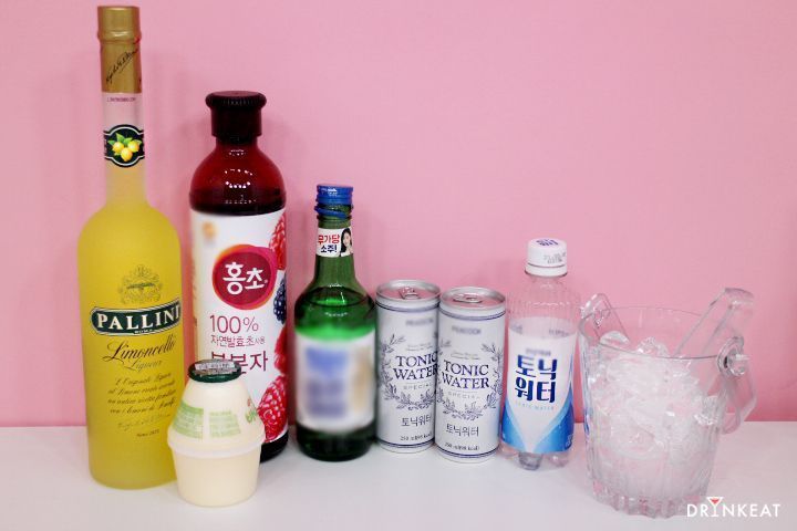 [드링킷] 토닉워터 꿀 비율 레시피 3탄