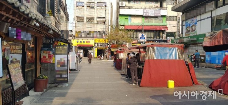 16일 오후 서울 종로구 일대. 이날 만난 자영업자들은 경제 활성화를 입을 모아 당부했다. 사진=김연주 인턴기자 yeonju1853@asiae.co.kr