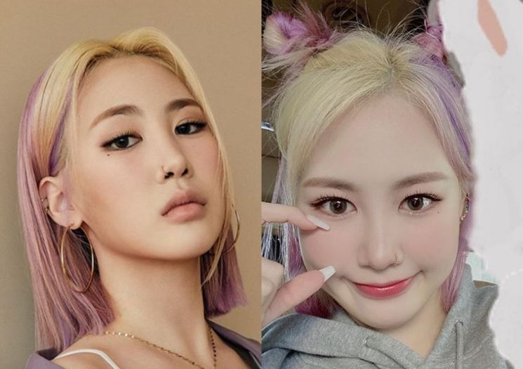 제이미로 변신한 박지민. 사진=제이미 인스타그램