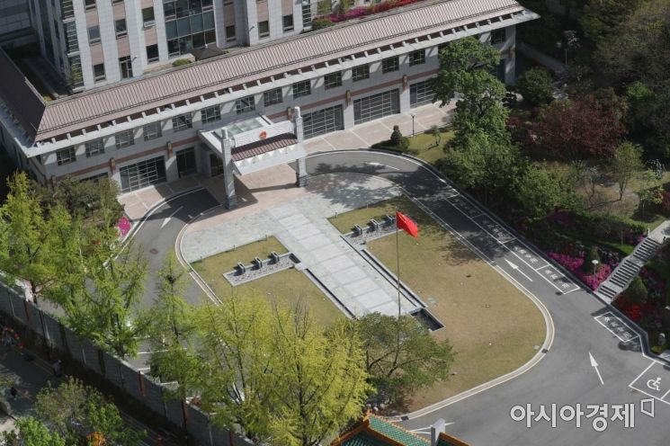 서울 중구 주한 중국대사관 자료사진. 아시아경제DB