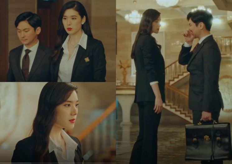 슈트 차림의 구서령. 사진=SBS '더 킹: 영원의 군주' 방송 화면
