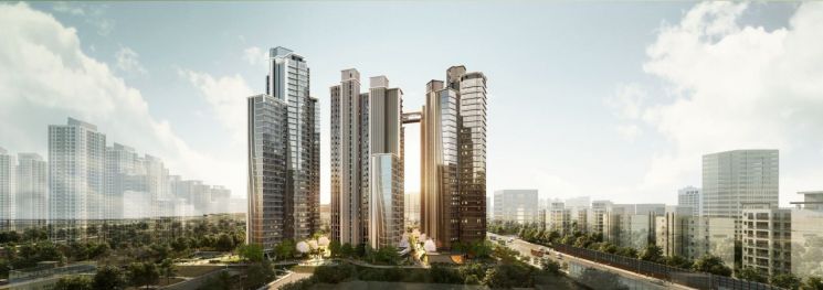 래미안 원 펜타스 조감도 (사진=삼성물산)