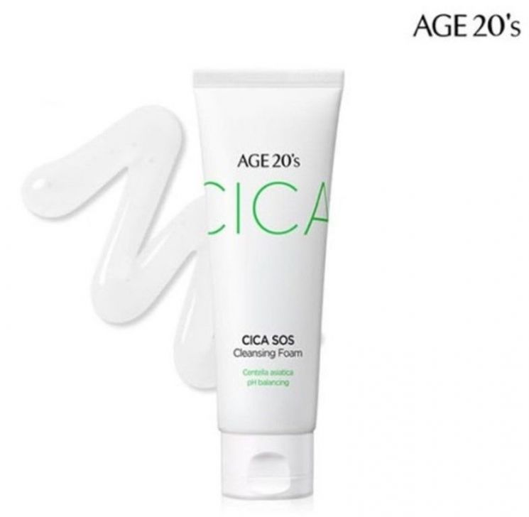 AGE 20's의 시카 SOS 클렌징 폼. 사진=AGE 20's