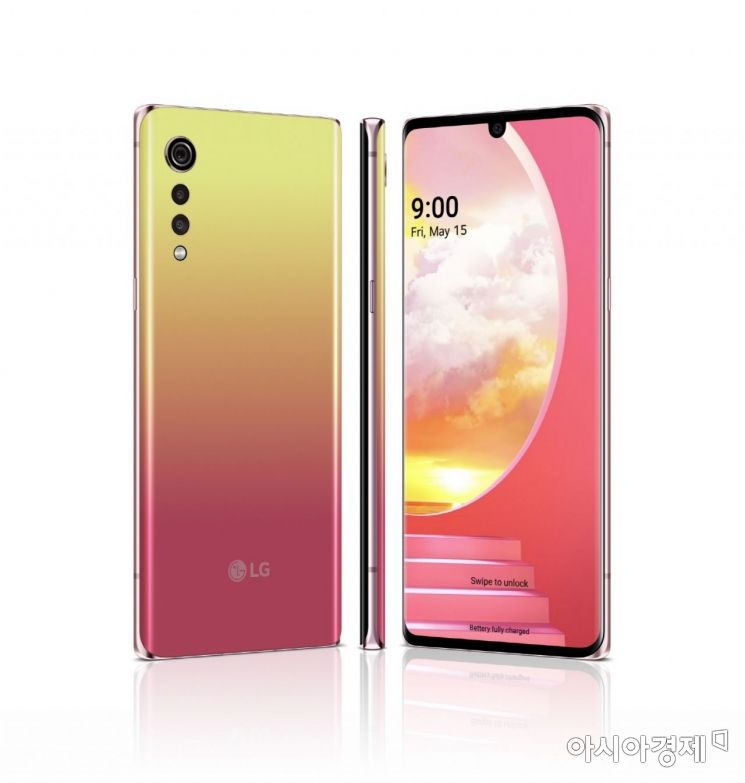 LG 벨벳 색상의 비밀…"여러개 층 쌓아도 두께는 0.1mm"(종합)