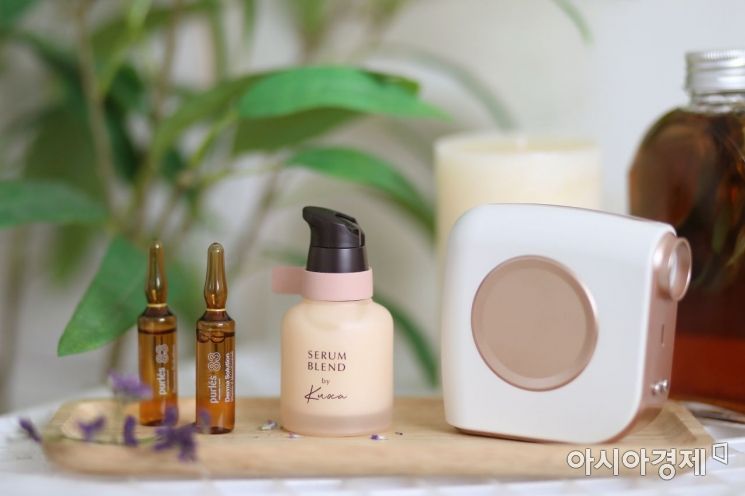 (좌측부터)퓰라 '483 비타민-C Peel 키트', 쿠오카 '세럼 블렌드', 릴리커버 '뮬리'