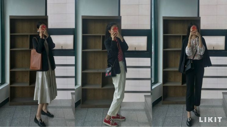 기본 블랙 재킷 한 벌로 코디하는 3가지 스타일링