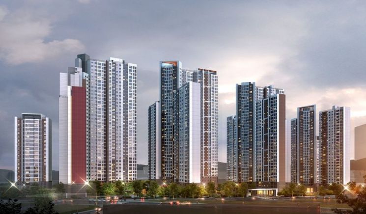 경기 광명시 '광명 푸르지오 센트베르' 투시도 (제공=대우건설)