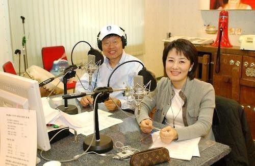 방송인 강석(왼쪽)과 김혜영.사진=MBC 제공