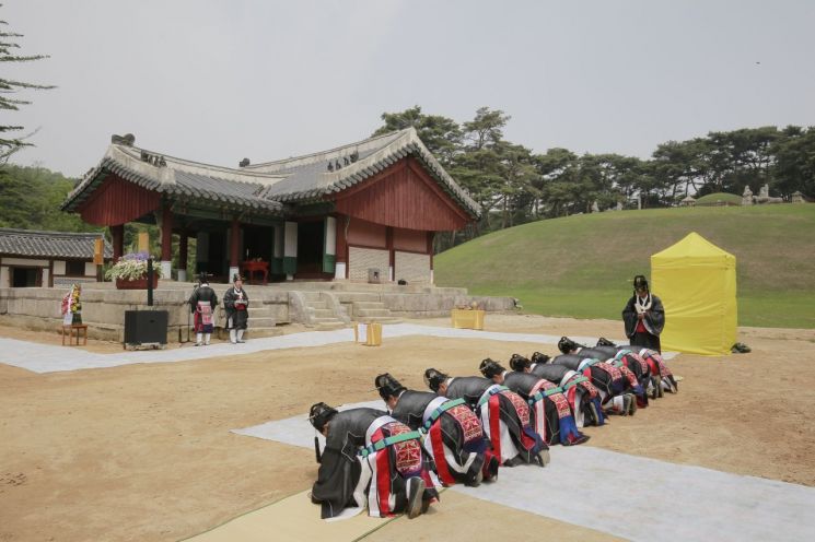 세종 기리는 숭모제전 간소히 봉행…코로나19 여파