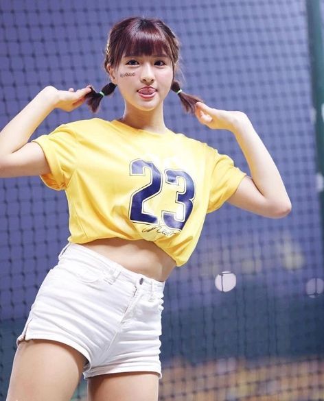 대만에서 가장 핫한 치어리더