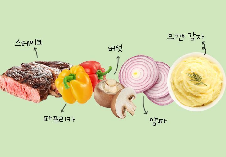 [드링킷] 다이어트 안주, 샐러드 재료 공식