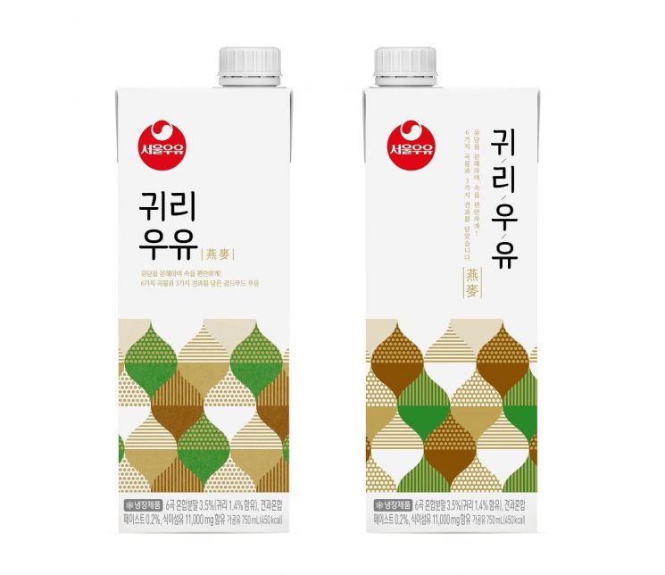 서울우유협동조합, ‘할매입맛’ 2탄 신제품 ‘귀리우유’ 출시