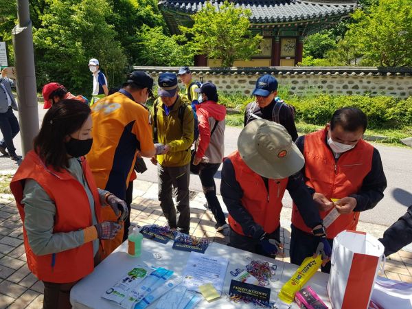 광주 동부소방서, 무등산 산불 예방 캠페인 전개