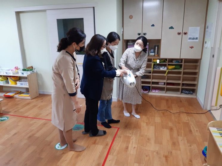 방역기 사용법 설명