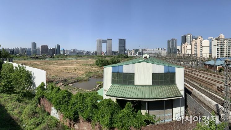 서울 용산구 한강로동 정비창 부지 전경 (사진=이춘희 기자)