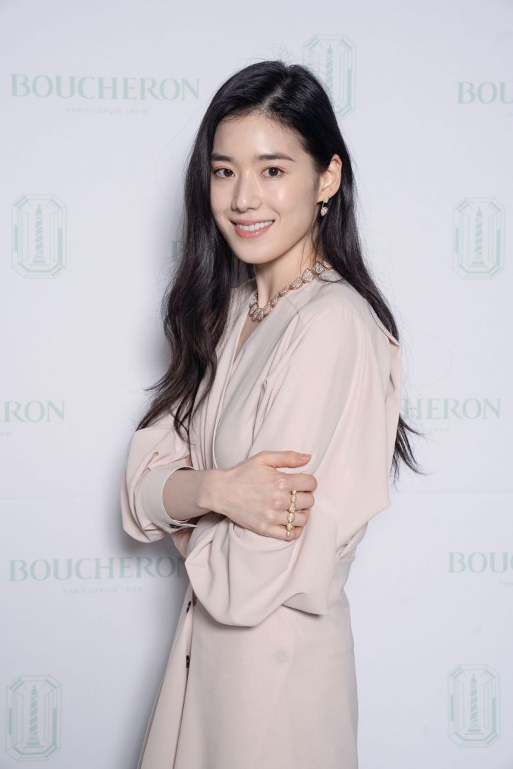 부쉐론의 앰베서더, 배우 정은채. 사진=부쉐론