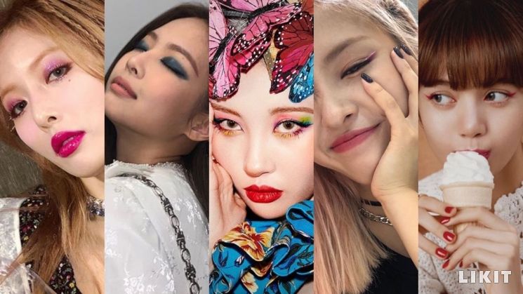 여름에 딱! '컬러 포인트' 아이 메이크업