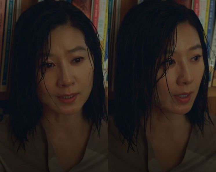 배우 김희애. 사진=JTBC '부부의 세계' 방송 화면