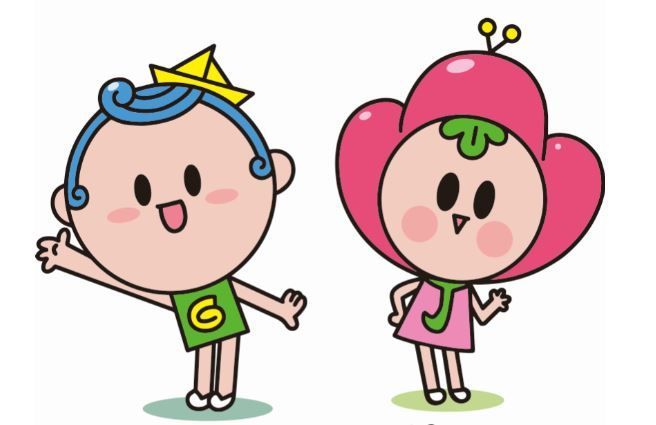 SNS용 캐릭터 광이 진이