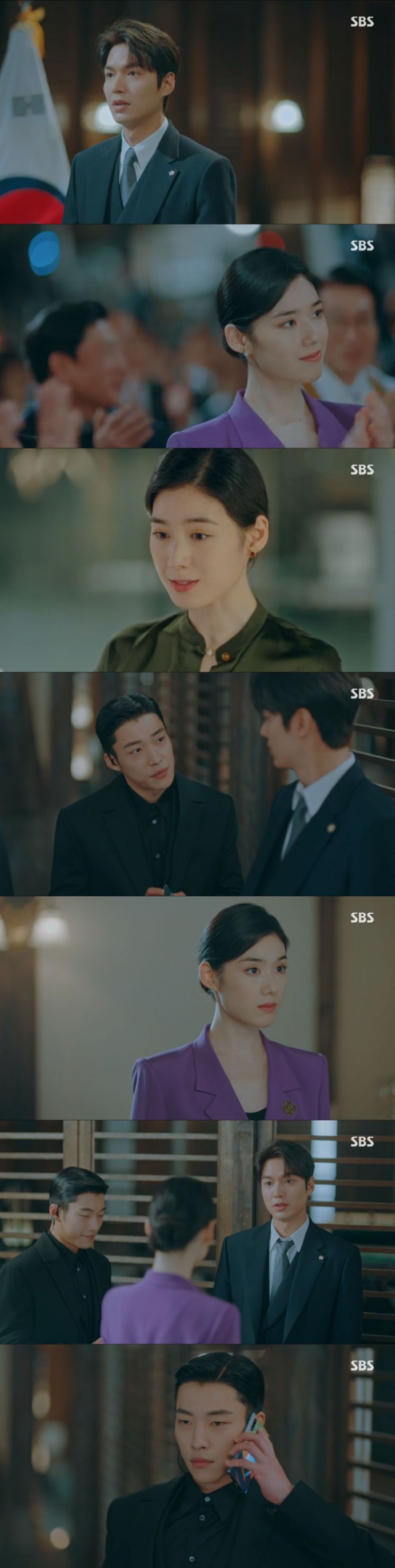 '더킹' 정은채, 김영옥에 "폐하의 심장은 무엇에 부서지는가" 물어