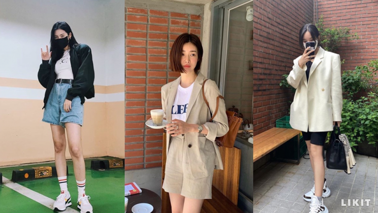 편한 것이 예쁜 것! 셀럽들의 '버뮤다팬츠' 스타일링