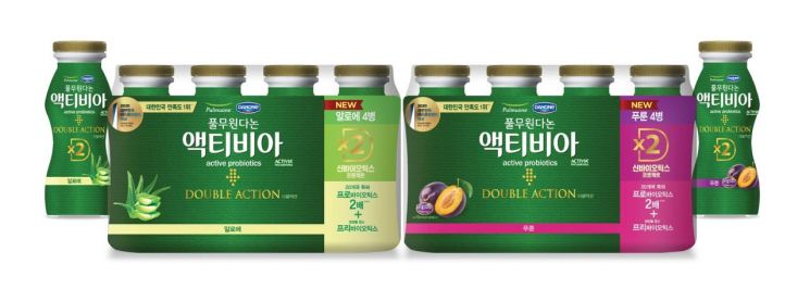 '신바이오틱스로 건강함 채우자" 풀무원다논, 액티비아 더블액션 출시