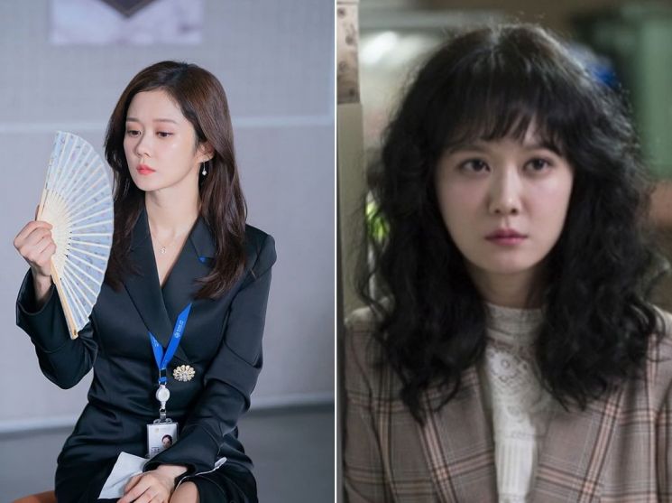 장나라의 트레이드 마크, 긴 머리! 사진=장나라 인스타그램, SBS '황후의 품격' 화면