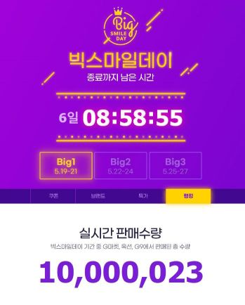 싸게 파니 소비 폭발…3일만에 누적판매량 1000만개 돌파 