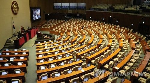 국회 본회의장 [이미지출처=연합뉴스]