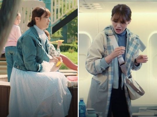 드라마 속 유인영 스타일링. 사진=SBS '굿캐스팅' 화면