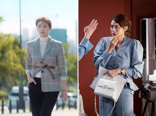 유인영의 재킷, 블라우스 스타일링. 사진=SBS '굿캐스팅' 화면, SBS '굿캐스팅' 홈페이지
