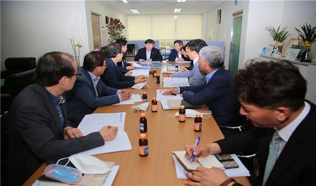 광양경제청, 서동용 국회의원 당선자와 간담회 개최
