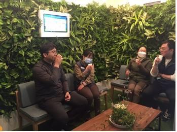 한국수목원관리원이 시범 설치한 '스마트가든' [사진제공=인천시]
