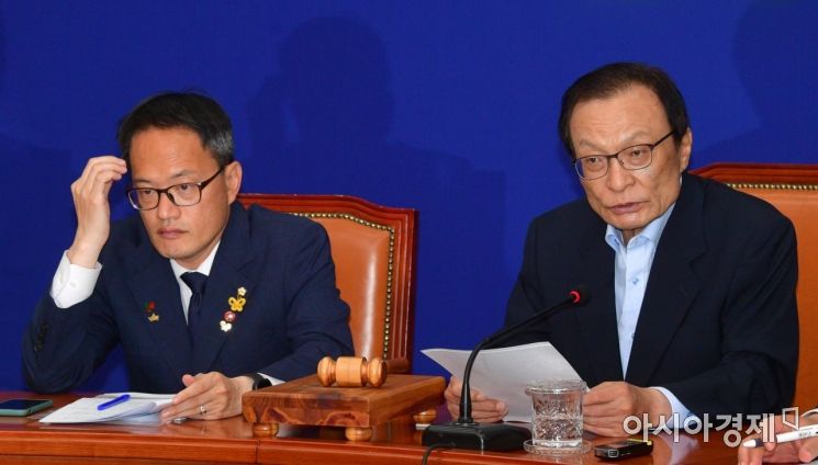 [포토] 발언하는 이해찬 대표